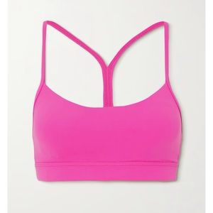 Lululemon Flow Y Nulu Bra - Sonic Pink